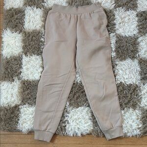Womens Tan Jogger Pants